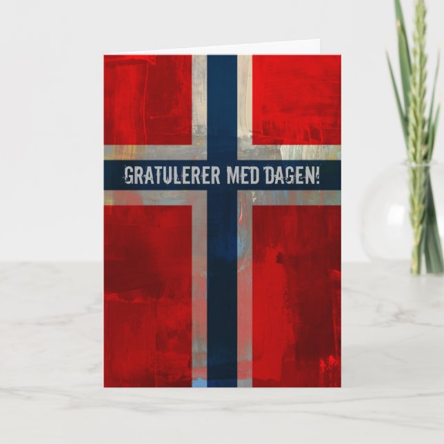 Grunge Painterly Theme Gifts Card (Front)