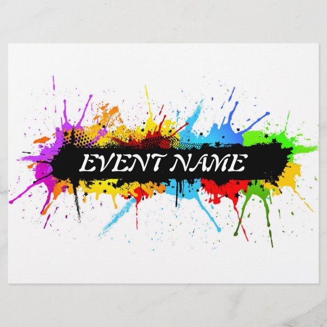 Grunge party flyer (Front)