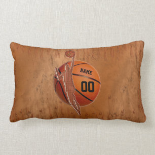 Grunge Personalised Basketball Pillow for Guys