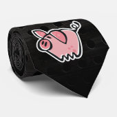 Grunge Pig Tie (Rolled)