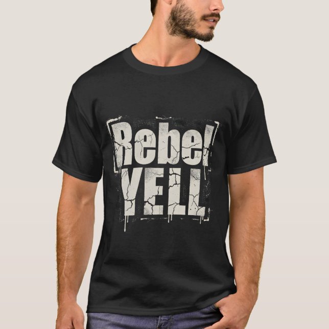 Grunge Rebellion Vibe T-Shirt (Front)