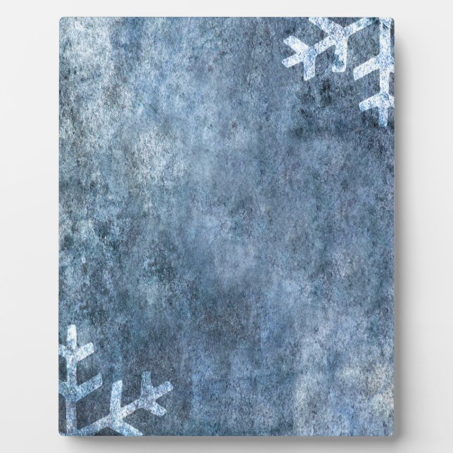 Grunge rock background plaque (Front)