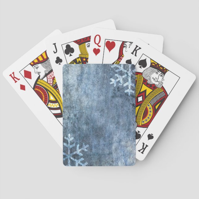 Grunge rock background playing cards (Back)