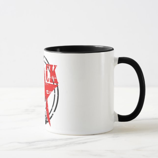 Grunge rock mug (Right)
