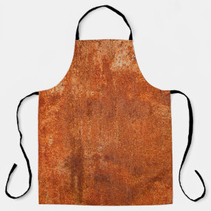 Grunge rusted metal texture. Rusty corrosion and o Apron