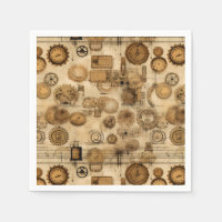 Grunge Rustic Steampunk Clock (4)