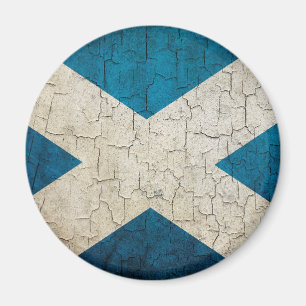 Grunge Scotland flag Magnet