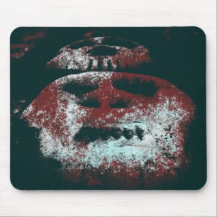 Grunge Skulls Mouse Pad