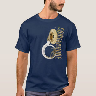Grunge Sousaphone T-Shirt