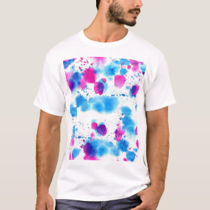 Grunge Stains Watercolor Texture T-Shirt