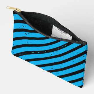 Grunge Stripes Accessory Pouch