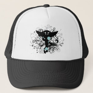 Grunge Style Chiropractic Trucker Hat
