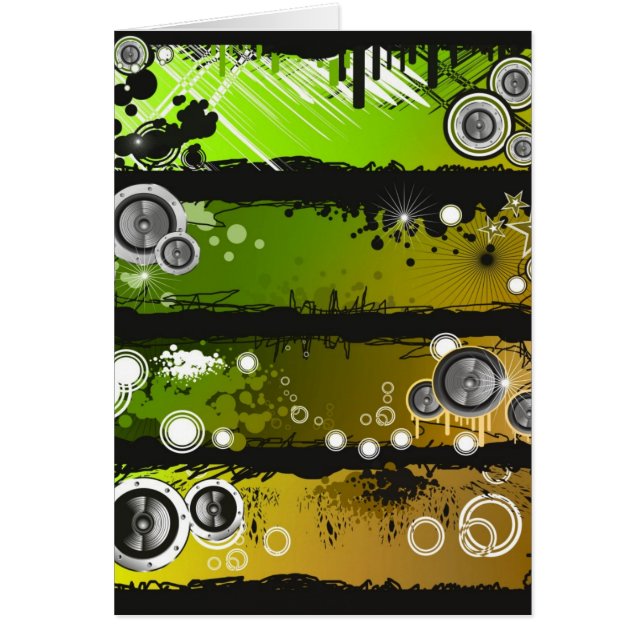 Grunge Style Music Banner (Front)