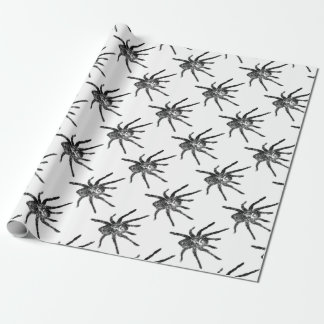 Grunge Tarantula Wrapping Paper