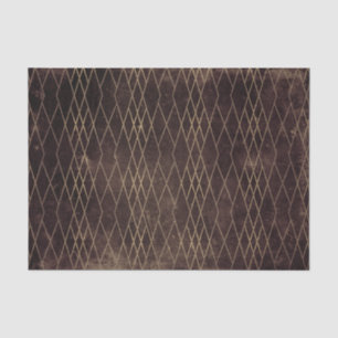 Grunge Texture Elegant Classy Chic Weathered Brown Tissue Paper