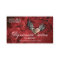 Grunge Texture Heart Wings Tattoo Business Card