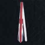 grunge tie<br><div class="desc">A distressed British flag design.</div>