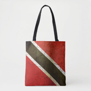Grunge Trinidad And Tobago Flag Tote Bag