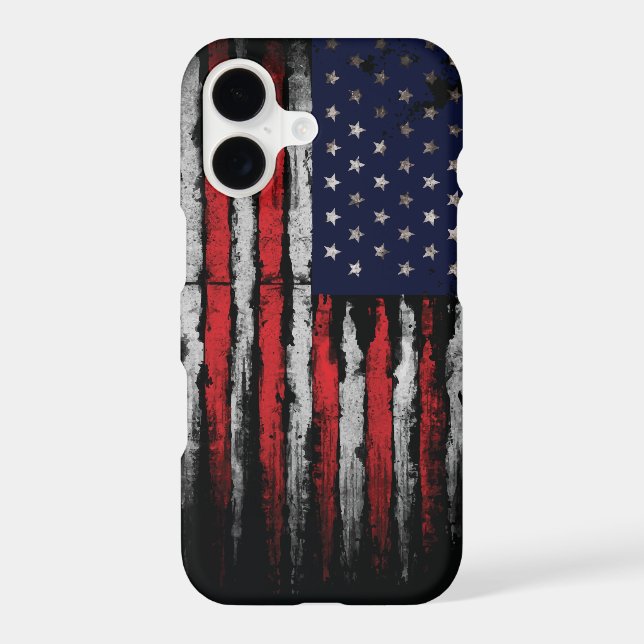 Grunge U.S.A flag (Back)