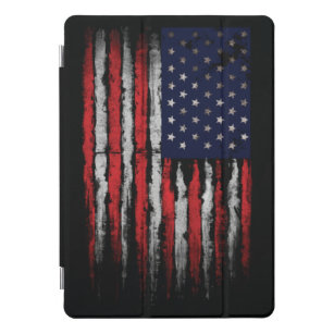 Grunge U.S.A flag iPad Pro Cover