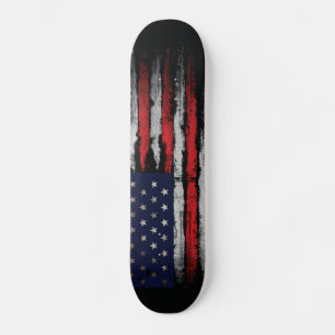 Grunge U.S.A flag Skateboard