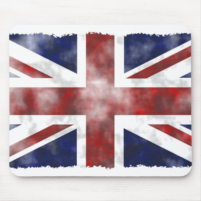 Grunge Uk Mouse Pad (Front)