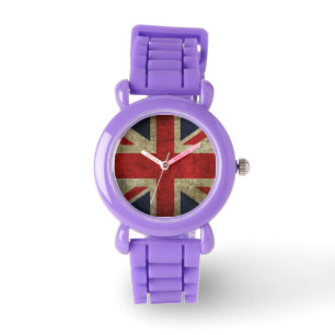 Grunge Union-Jack British Flag Watch