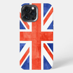 Grunge United Kingdom Flag iPhone 13 Pro Max Case