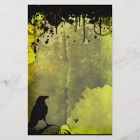 Grunge Urban Crow