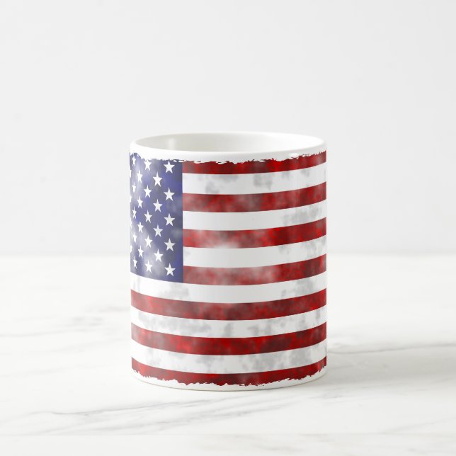 Grunge Usa Coffee Mug (Center)