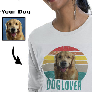Grunge Vintage Distressed Pet Photo Dog Lover