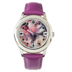 Grunge vintage retro roses photo flowers floral ar watch