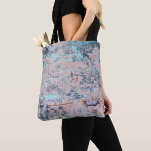 Grunge wall texture tote bag