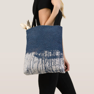 Grunge wall texture tote bag
