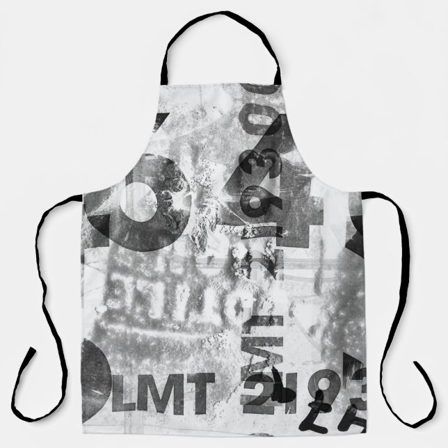 grungeabstract, aged, alternative, ancient, antiqu apron (Front)