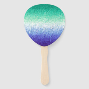 Grungy Abstract MLM Men Loving Men Pride Flag Hand Fan