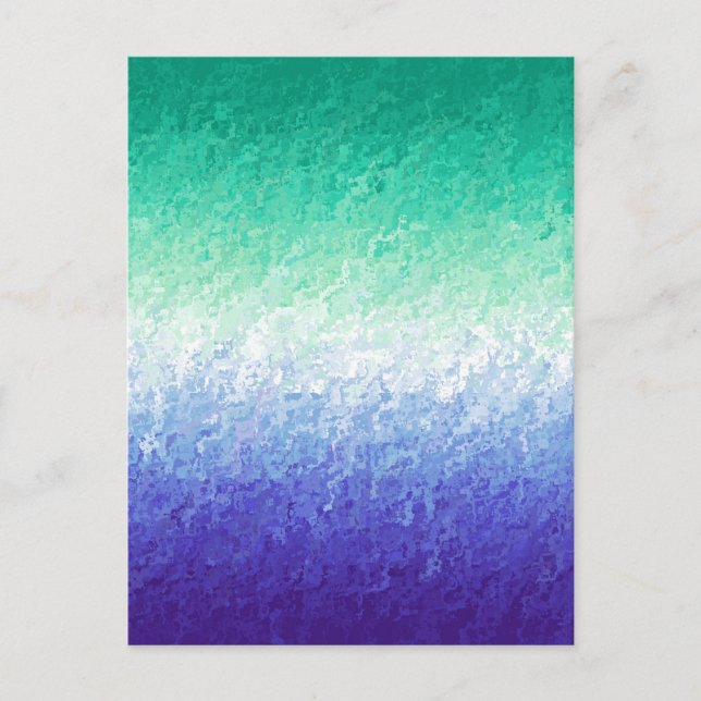 Grungy Abstract MLM Men Loving Men Pride Flag Postcard (Front)