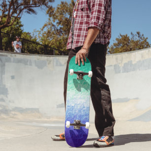 Grungy Abstract MLM Men Loving Men Pride Flag Skateboard