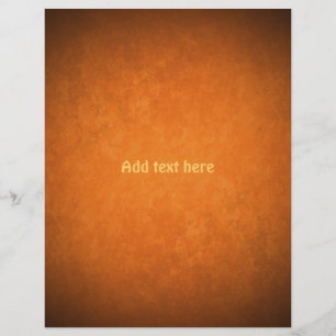 Grungy autumn colours background orange and brown flyer