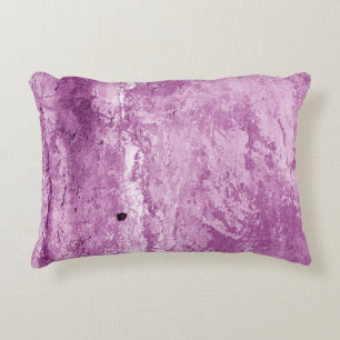 Grungy cement wall texture in purple tone. Abstrac Decorative Cushion