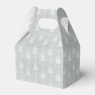 Grungy Classic Electric Guitar Polkadot whites Favour Box