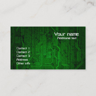 grungy design business card