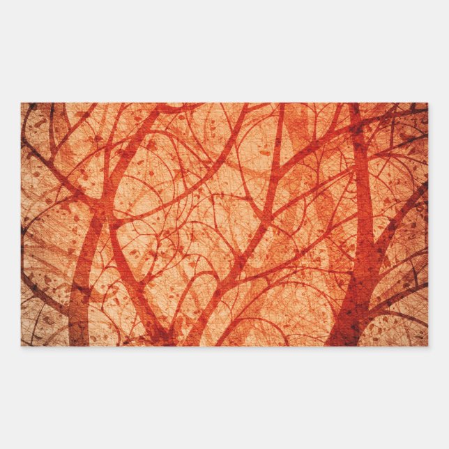 grungy forest sticker (Front)