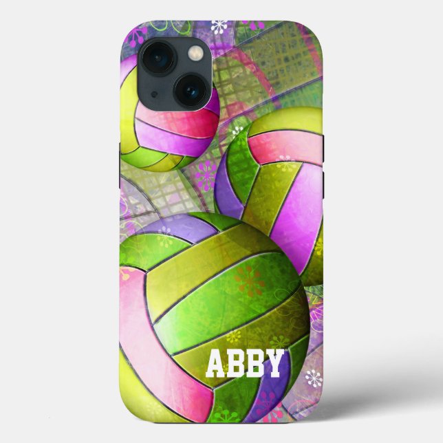 Grungy Girly Volleyball Case-Mate iPhone Case (Back)