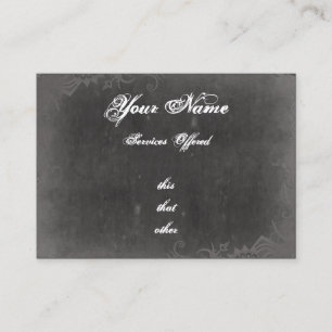 Grungy, Gothic Style Business cards