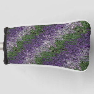 Grungy Groovy Funky Trippy Genderqueer Pride Golf Head Cover