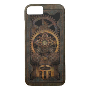 Grungy Industrial Steampunk Machine #2 iPhone 8/7 Case