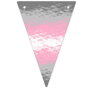 Grungy Noisy Grainy Abstract Demigirl Pride Flag