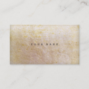 Grungy Old Gold Ivory Vip Business Card