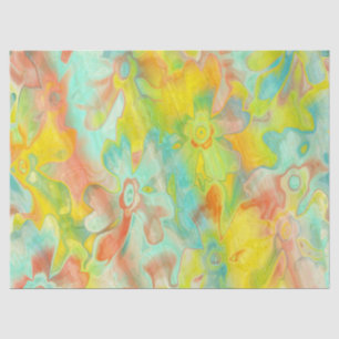 Grungy-Painted-Florals-6- Tissue Paper